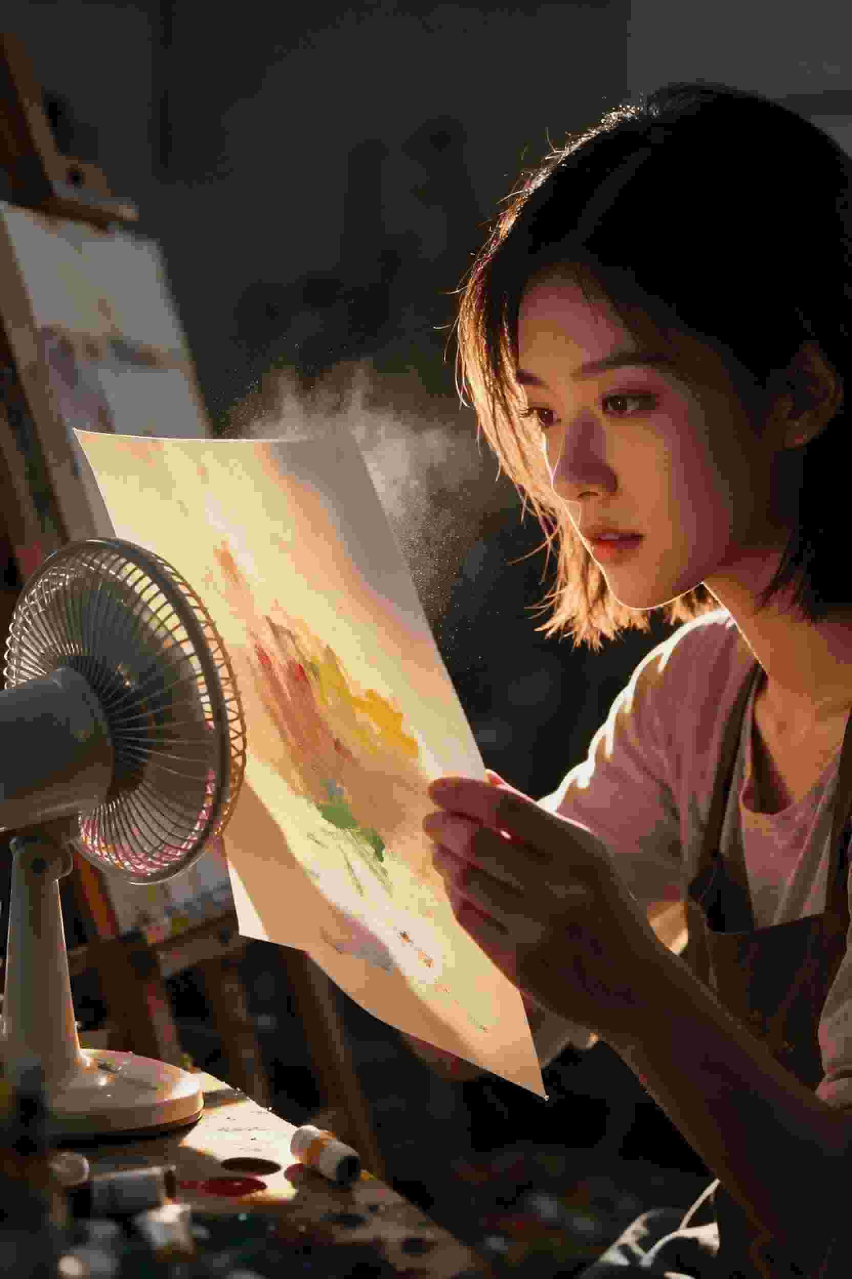五个扑水的少年